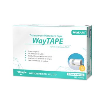 Transparent adhesive tape 2.5cm x 9.14m