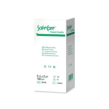 Gauze swabs 5 x 5 - 8ply