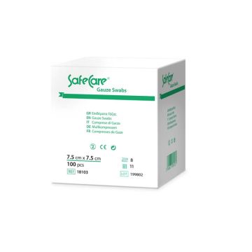 Gauze swabs 5 x 5 - 8ply