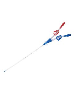 Hemodialysis catheter kit 12 FR, 2 lumen, straight, 20 cm