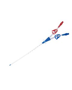 Hemodialysis catheter kit 14 FR, 2 lumen, straight, 16 cm