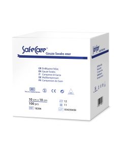 Gauze swabs with xray 5 x 5 - 8ply